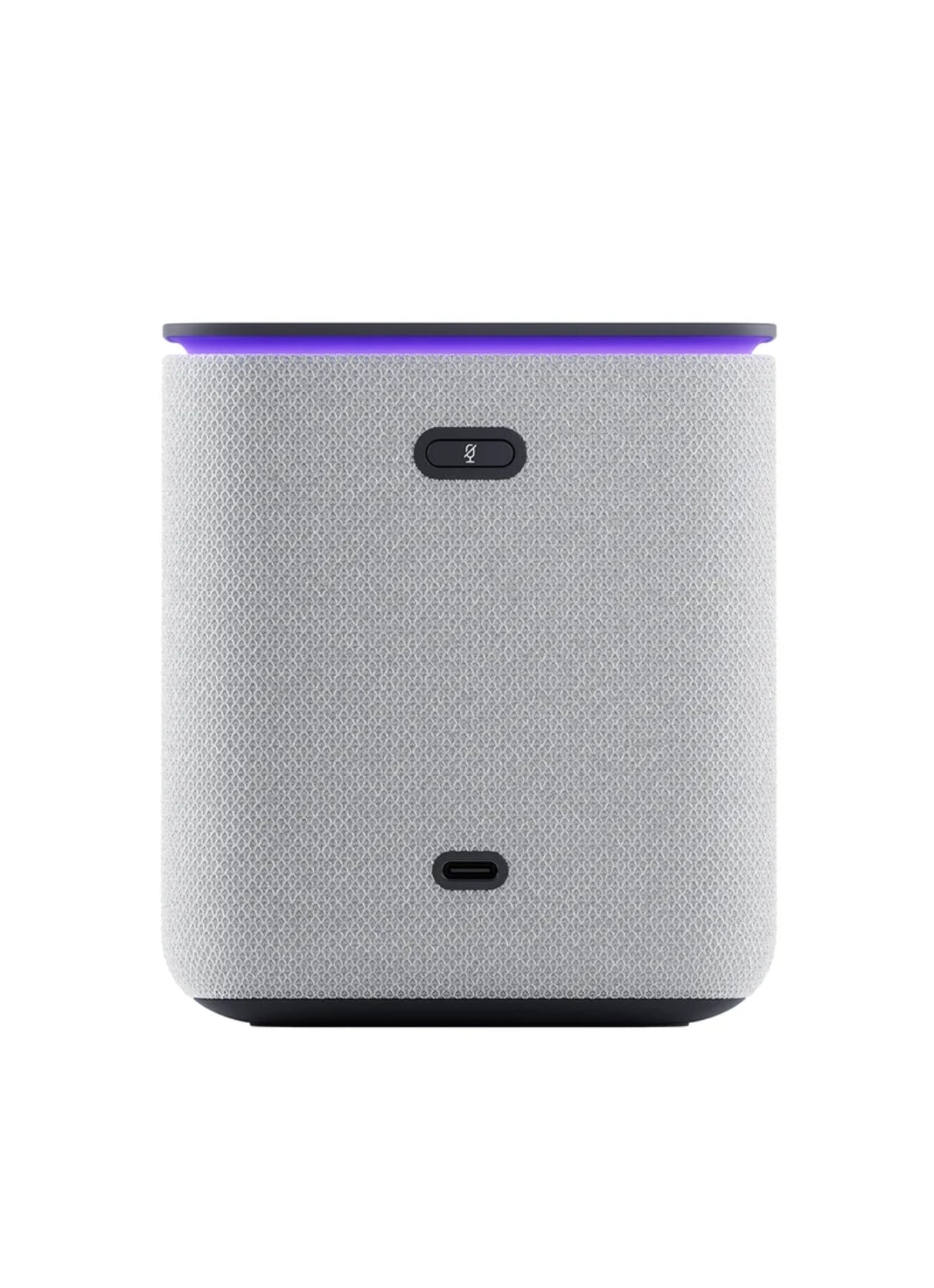 Yasmina Midi | Yango | Smart Wi-Fi Bluetooth Speaker with AI, Premium | Fluent in English & Arabic | Play music, Quran | Control Smart home devices | Zigbee | Stereo Pairing | Gray