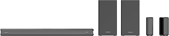 Powerology 5.2.4CH Home Theater Soundbar With Dolby Atmos Wireless Subwoofer